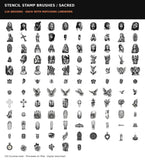 All 116 Sacred designs, each with matching linework